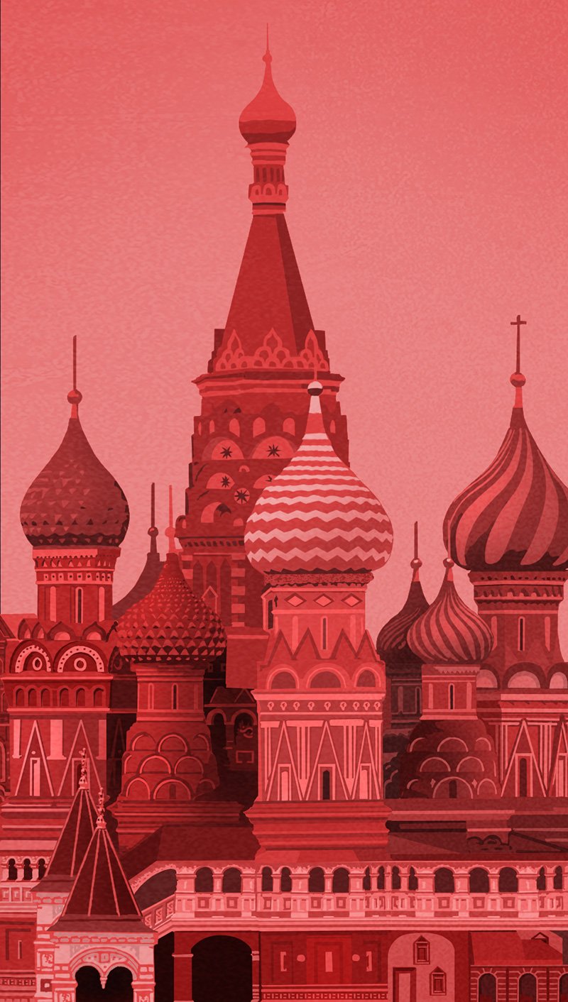 Illustration of Moscow