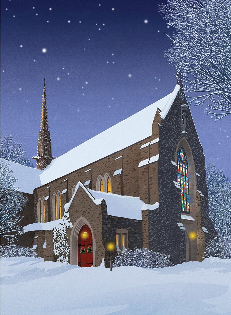 illustration Loyola Chapel